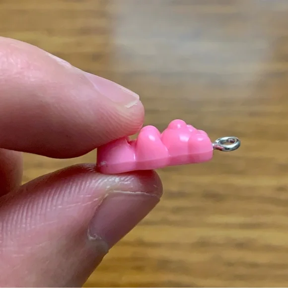 Pink Gummy Bear Charm Pendant - Picture 5 of 8
